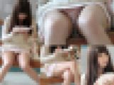 アイドル系美●女のお顔もパンツもバッチリ盗撮！極上対面パンチラSP