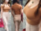 【音あり高画質】むちむち巨乳のＰライン尻お姉さん
