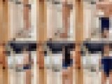 ブルマからスク水に生着替え♡(1分12秒)