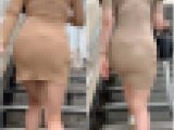 「ものすごいタイト感のワンピースモデル達(3名)」
