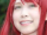 コスプレイヤーの顔面アップ029