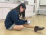 【優等生】制服パンチラ