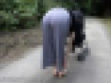 パンツフェチ動画　女性の私服と下着f841