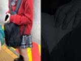 素人痴漢日記９１TRAIN目★ワインレッドのカーディガンを着た美形女子の生態