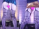 【縦アングル】パンチラ尻ちらミニスカダンス2