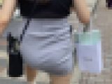 【着衣尻10】繁華街の若者