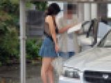 ◆素人投稿動画 「ここで生でエッチしちゃうんですか？」おじさんに裸を見せて濡れちゃうフリーター 【Part.05：おっぱい丸見え