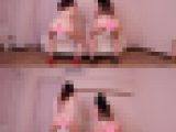 【アナル見せつけ】みやびちゃんと仲良くガニ股アナル見せつけ❤️(1分27秒)