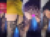 【縦アングル】パンチラ尻ちらミニスカダンス5