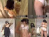 激カワ10代JD読モの試着、美乳着替え、美尻パンツ姿流出（1）更衣室下着覗き