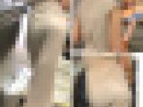 【OLシリーズ】これも生地が薄すぎ！透け透けの服を着たOLの後姿【126】