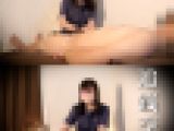 黒髪美女セラピ/騎乗位手コキ/濃厚手マン/初めての裏オプ/大量射精【メンズエステ手コキ交渉】