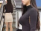 音あり高画質 ロケット巨乳！乳揺れパンスト美人
