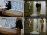 義理の娘家庭内隠撮001（学校から帰宅着替えまったり＆脱衣所全裸ヌード）