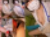 【看護師超絶ハミマン事件07】多忙な発熱病棟で狙ったパンチラ！パンツ紐解き巧妙術！ バレたのか、自らの乳房に俺の手を当てさせる痴