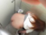 【和式トイレ】茶髪ヤンキー女の極太脱糞盗撮