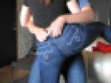 ジーンズ着衣性交【16】　moussy　疑似騎乗位