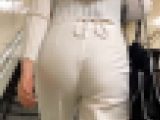 「アイドル級の美女！歩く姿勢も綺麗な美尻モデル(1名)」