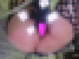 【透明椅子】個人撮影 超ミニスカ＆マイクロTバック