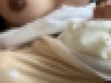 【家庭内盗撮】妻が両乳丸出しで授乳する姿を隠し撮り