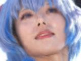コスプレイヤーの顔面アップ191