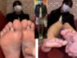 口リ系超絶美女23.5cm超激弱クサ足裏くすぐり！5分6秒