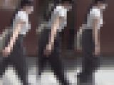 ボイン女子プルルン記録その12★白シャツのボインちゃんのユサユサ巨乳に目が釘付け‼