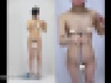 スマホ自撮りと一眼レフカメラの着衣全裸比較動画fo-1