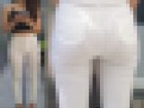【音あり高画質】Vol2 透け尻透けパン！レースのパンティが透けて