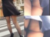 SS級エレガントなOLさん□スカートの中はあまりにもドスケベでした□激写成功