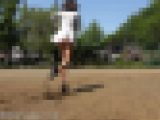 靴フェチ動画　野球とラグビーシューズで走って地面をえぐるf888