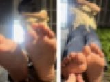 30歳口リ系美女22.5cm激弱足裏くすぐり！4分50秒