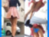 誘惑に耐え切れずwwお姉さんのお尻をタッチしてやった！！