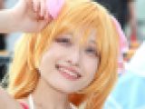 コスプレイヤーの顔面アップ206 C104