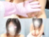 ブラからハミ出す特大爆乳♡剥きセクハラ♡乳房揉みしだき♡真下カメラで純白パンツ逆さ撮り【パン