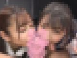 超AAAクラス美女の極上Wフェラチオーネ