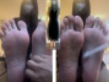 長拭＂女yaeさん25.5cm弱足裏くすぐり！5分32秒