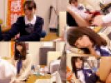 悪徳店長に捕まった女学生達が中出し性教育される48