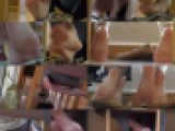 【4K撮影&超高画質】【熟女生足裏】足裏のエロい魅せ方を熟知している4人の美魔女足裏パラダイス