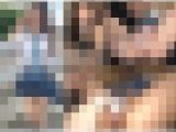【超可愛いお顔なのに剛毛過ぎる!!】現役地下アイドル激ミニ青チェK 潮吹き中出しSEX