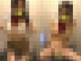 デパートのトイレでこっそりオナニーしちゃうJ〇155