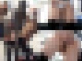 ニーハイ美●女が痴●で股間をびっしょり濡らしてしまう恥辱初体験編
