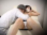 黒髪ショートの超絶美人、美乳を吸われ敏感絶頂/ガチ感じで腰ウネ、パンチラも食い込む【素人/チカン/セクハラ/診察⑪】
