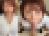 個撮)キュートなデカ舌彼女【Ｇカップ巨乳】ヨダレ垂らしてチンポ丸呑み！癒しのねっとりピストンフェラ【口内発射】