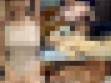 【巨乳妻オイルエステ②】推定Fカップのデカパイ妻に性感オイル施術…色白ピンク色乳首で肉棒パイズリ・揺れるデカ乳堪能しながら無毛マ