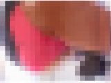 清純色っぽ顔のブレザー女子ちゃんのパンチラ透明椅子♪