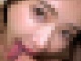 【舌フェチ唾フェチ】広瀬なるみのエロ長い舌でたっぷり顔舐め鼻舐め＆手コキプレイ