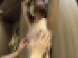 ガリガリ貧乳モデル　まな板おっぱい観察　j-80-12