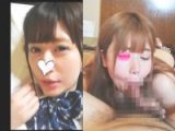 初めての彼女のフェラが根本まで吸い込むダイソンフェラで豪快すぎて思わずたじろいでしまう僕。1週間溜めた精子を空になるまで吸い出さ