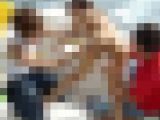 ◆素人投稿動画 ハイビジョン(HD)黒髪ショートのかわいい女子大生をボートで海へ連れ出して露出させて生ハメしちゃいました 【Pa